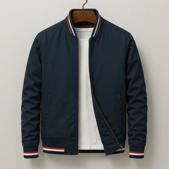 Men’s Zip-Up Bomber Jacket