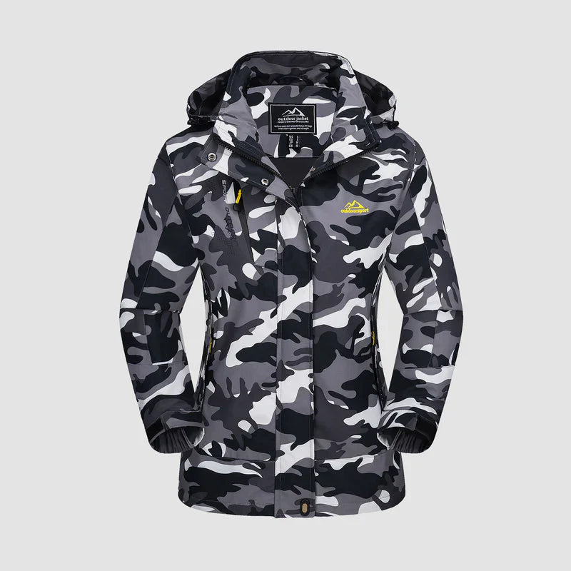 Women's 3-in-1 Waterproof Ski Jacket with Fleece Liner