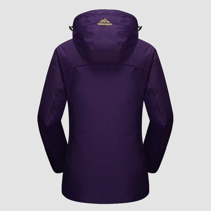 Women's 3-in-1 Waterproof Ski Jacket with Fleece Liner